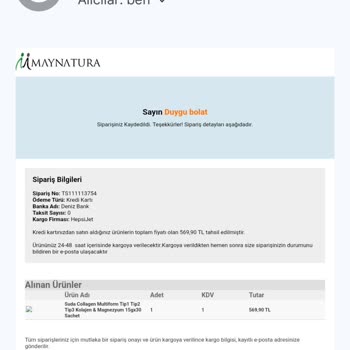 Sipariş Verildi, Ürün Kargoya Verilmedi Ve İletişimsizlik