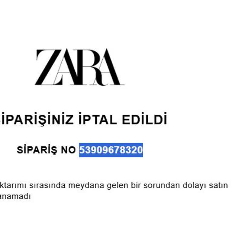 Zara'dan 15 Gündür Beklenen Para İadesi
