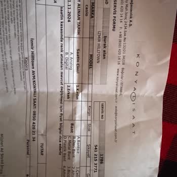 Kayıp Saatin İzini Süremiyorum