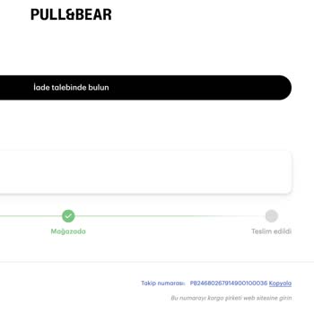 Pull And Bear Teslim Edilmeyen Sipariş Ve İletişim Sorunları