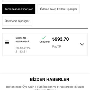 Geciken Tunik İadesi Ve İletişim Sorunları
