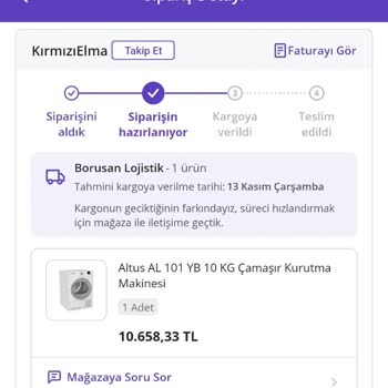 Kargolanmayan Ürün Ve Yetersiz Çözüm