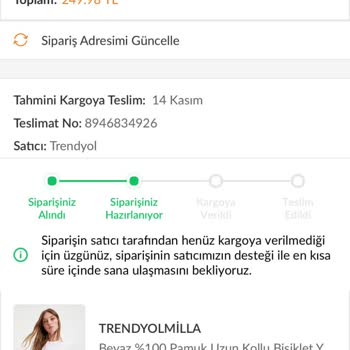 Trendyolmilla Siparişim Neden Kargoya Verilmiyor?