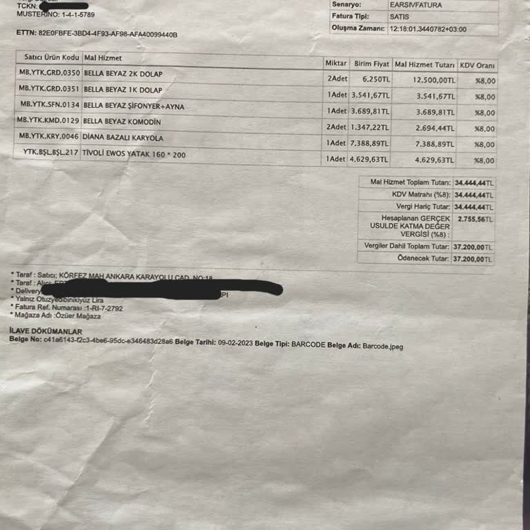 Kalitesiz Ürün Ve İlgisiz Müşteri Hizmetleri