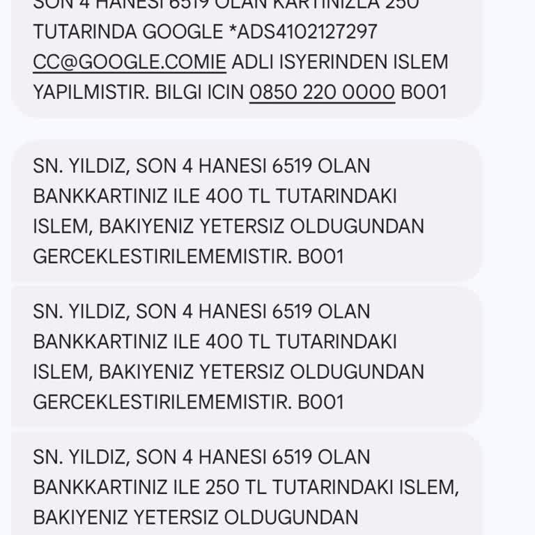 İzinsiz Para Çekimi Ve İade Talebi