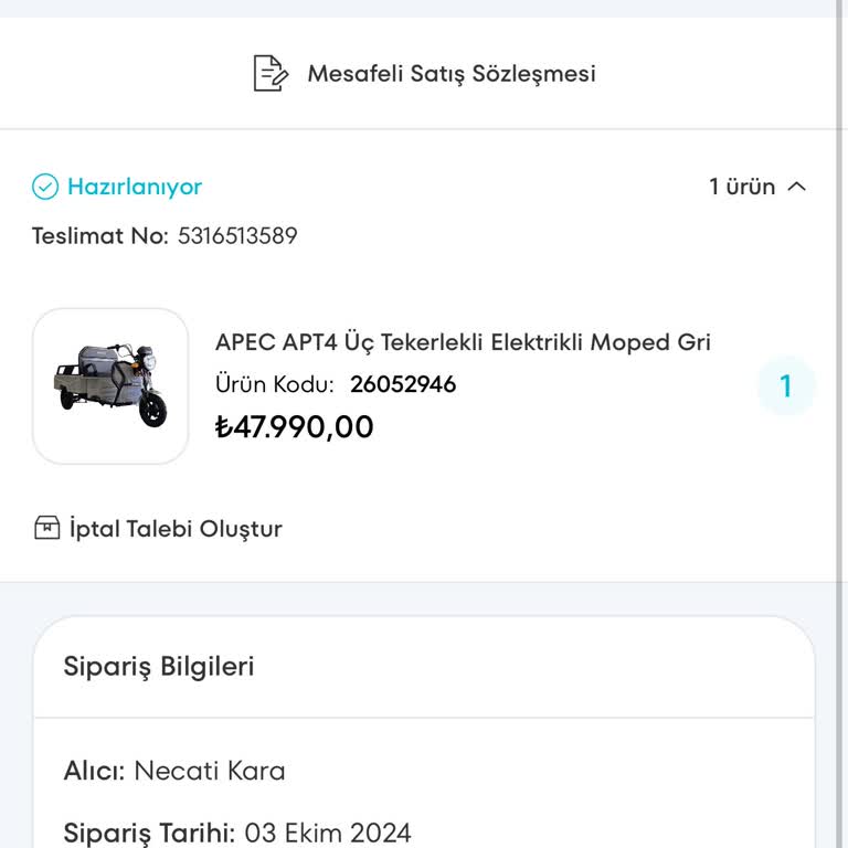 Teslimat Gecikmesi Ve İletişim Sorunları