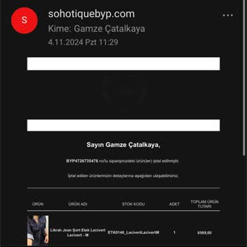 İade Sürecinde Yaşanan Mağduriyet