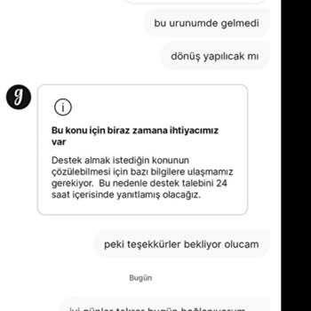 Gardrops'ta Eksik Ve Yanlış Ürün Sorunu