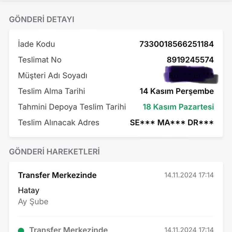 Trendyolmilla İade Sürecinde Gecikme Ve Kaybolma Endişesi