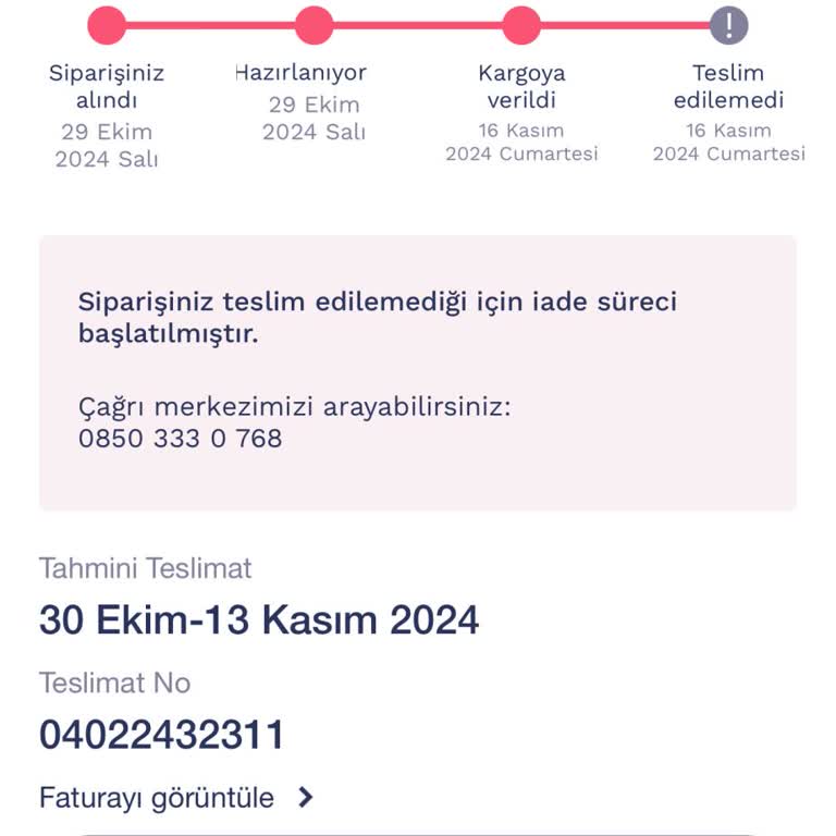 Penti'den Alışverişte Hayal Kırıklığı: Ürün Gelmedi, Para İadesi Yapılmadı