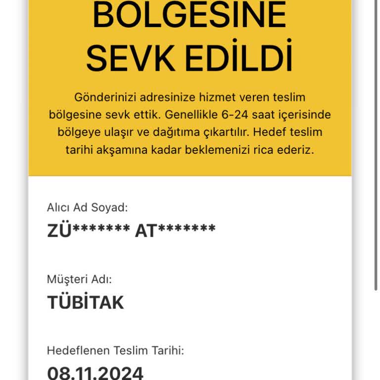 AGT Kurye Teslimatında 10 Günlük Gecikme Ve İletişim Sorunu