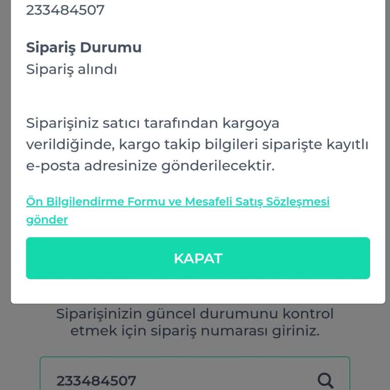 Sipariş İptali Ve İade Sorunu