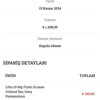 Yanlış Ürün Gönderimi Ve İletişim Sorunu