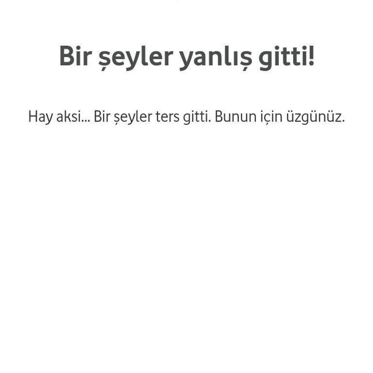 Vodafone Hediye Çarkı Çevrilemiyor: Sürekli Hata Alıyorum