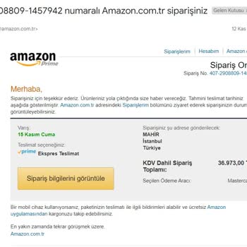Amazon'un Yanlış Etiketi Ve Bloke Sorunu Mağduriyeti