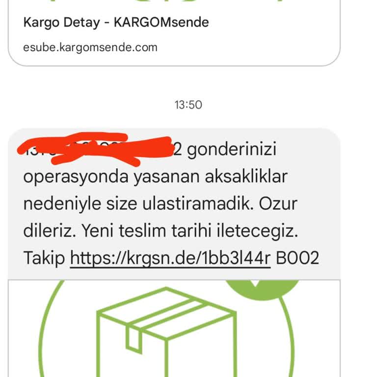 Kargo Teslimatında Yaşanan Sorunlar