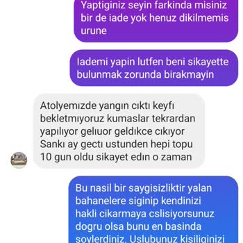 Zümrahome'dan Aldığım Koltuk Örtüsü Siparişimde Yaşadığım Sorunlar Ve İade Talebim
