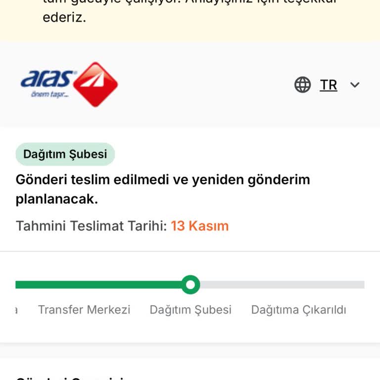 Kayıp Kargo: Aras Kargo İle Teslimat Sorunu