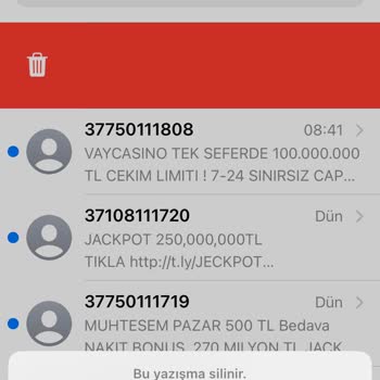 Vodafone Üzerinden Gelen Bahis Mesajları Mağduriyeti