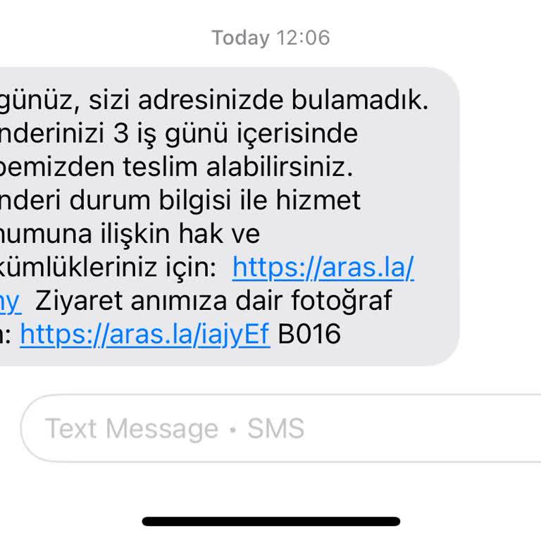 Kargo Teslimatında Eksik Adres Bilgisi Ve İlgisiz Hizmet