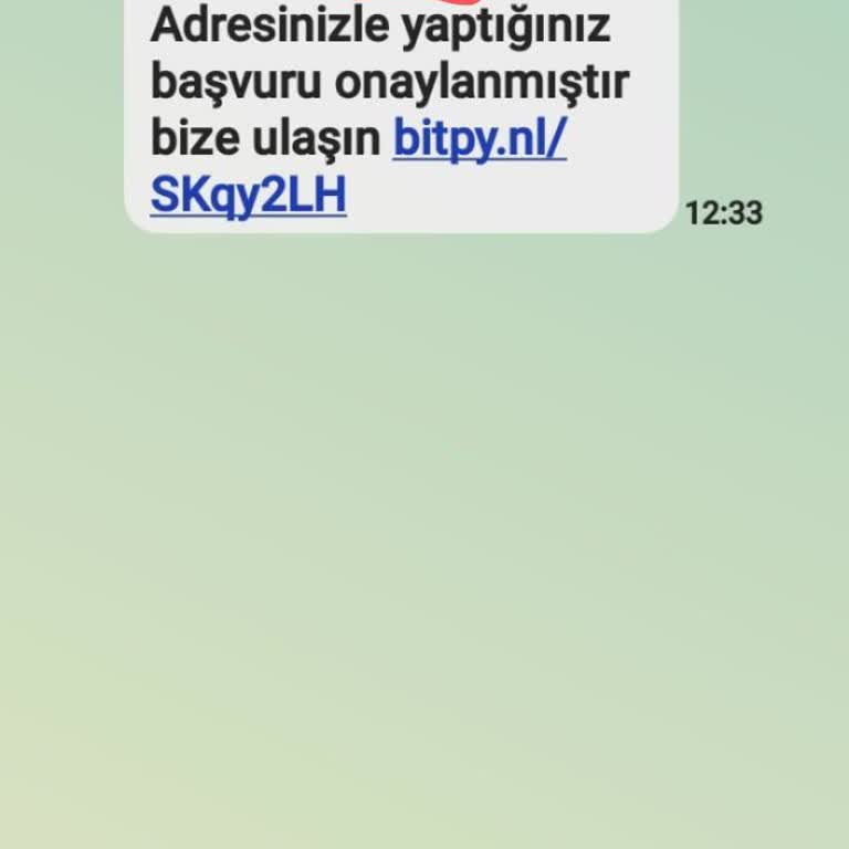 Yanıltıcı Mesajla Kişisel Bilgilerimin Kullanılması