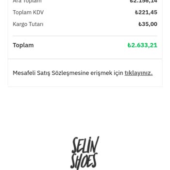 Yanlış Ayakkabı Siparişi Ve Haksız Ücretlendirme