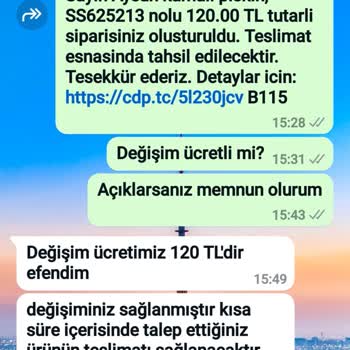 Yanlış Ayakkabı Siparişi Ve Haksız Ücretlendirme