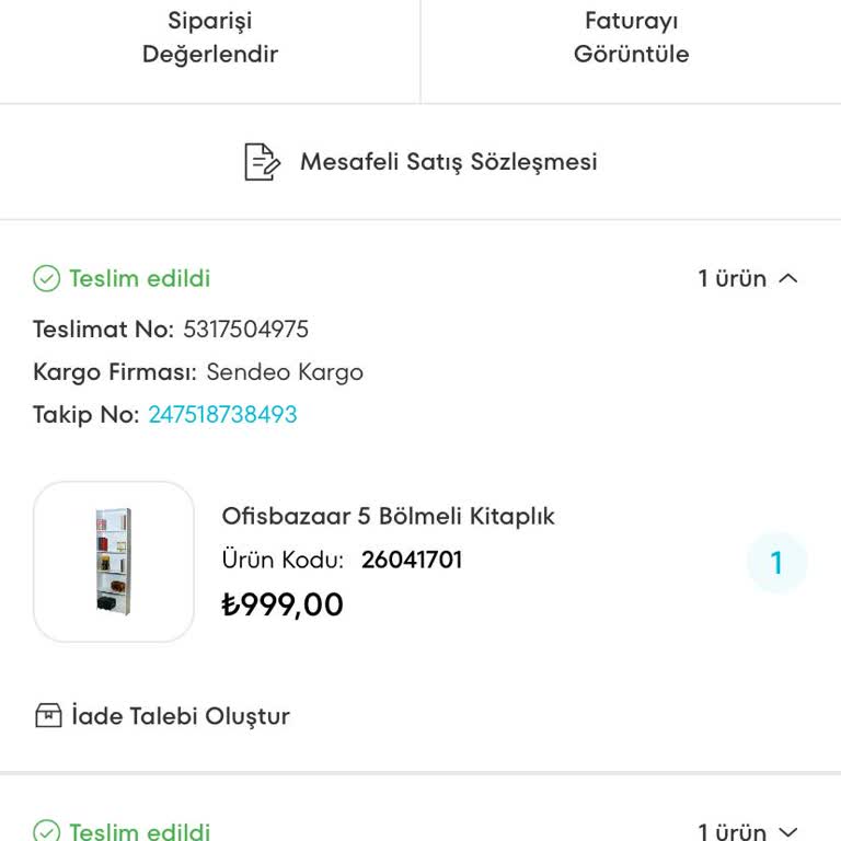 Kitaplık Teslim Edilmedi Ve İletişim Sorunu