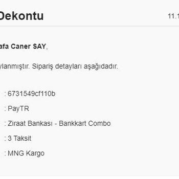 Gönderilmeyen Fidanlar Ve Ulaşılamayan Müşteri Hizmetleri