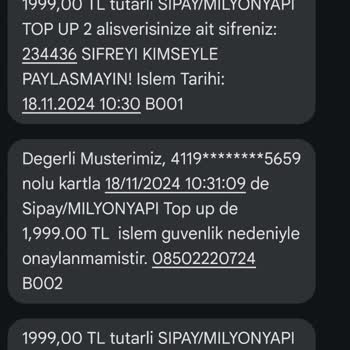 Online Alışverişte Yaşanan Sorun