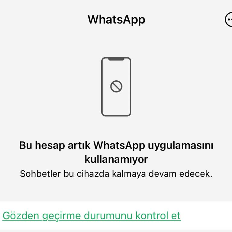 WhatsApp Hesap Sorunu İş Aksatıyor