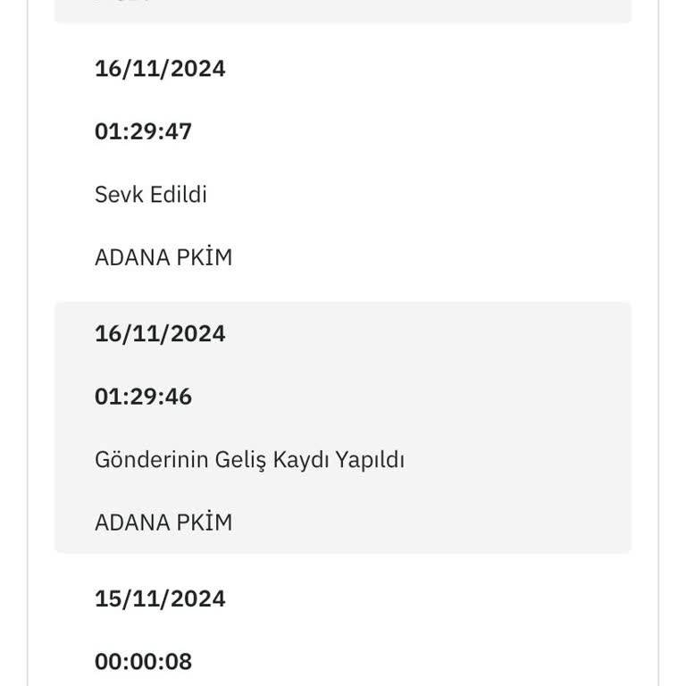 Bebek Maması Teslimatında Gecikme