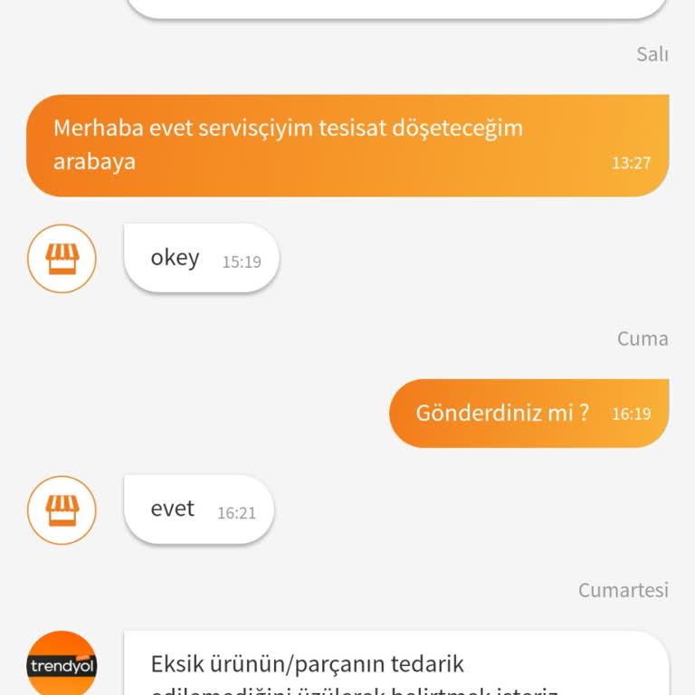 Eksik Ürün Mağduriyeti