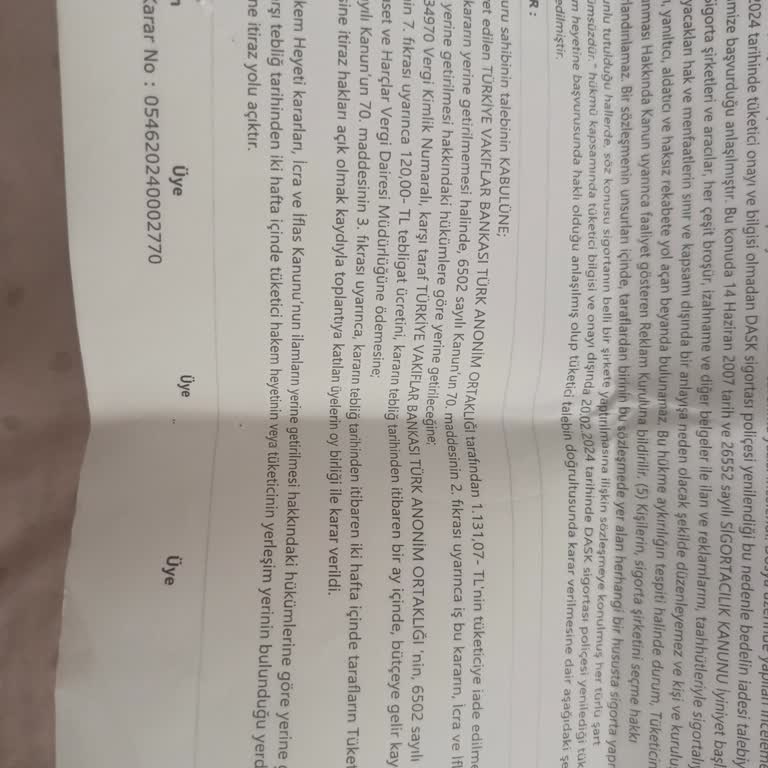 VakıfBank'ın Hatalı Otomatik Ödeme Talimatı Mağduriyeti