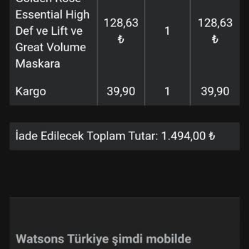 Watsons'tan Çifte Çekim Kabusu