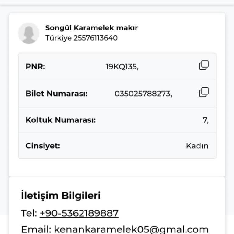 Kredi Kartı İle Alınan Biletin Sistem Üzerinde Görünmemesi Sorunu