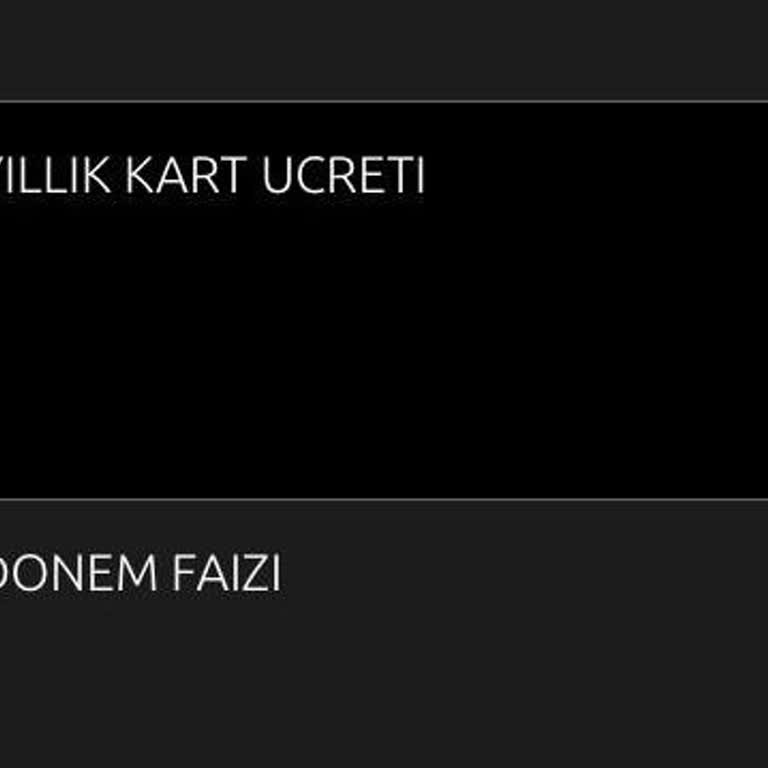 Yıllık Kart Ücreti İadesi Talebi