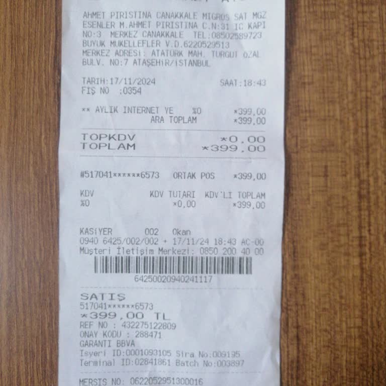 PNR Kodu Sorunu Nedeniyle İnternet Hizmetine Erişim Sağlanamıyor