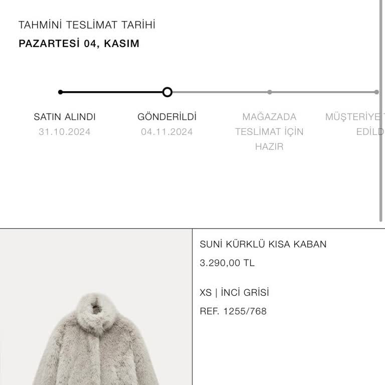 Zara Siparişim 15 Gündür Teslim Edilmedi