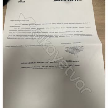 Skechers Ayakkabıda Dikiş Problemi Ve Garanti Sorunu