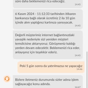 İade Sürecindeki Gecikme