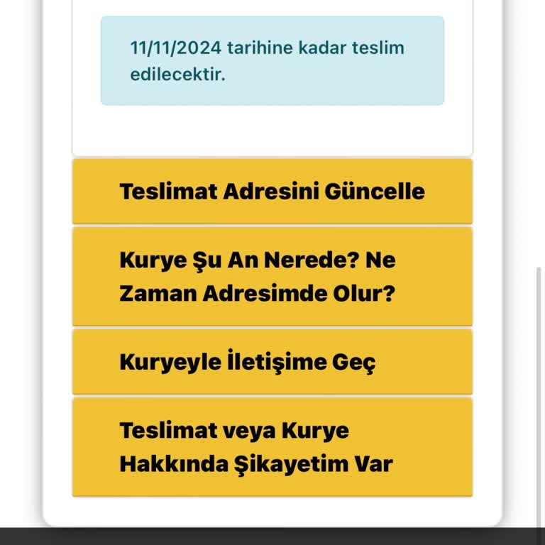 Kayıp Kargo Ve Ulaşılamayan Müşteri Hizmetleri