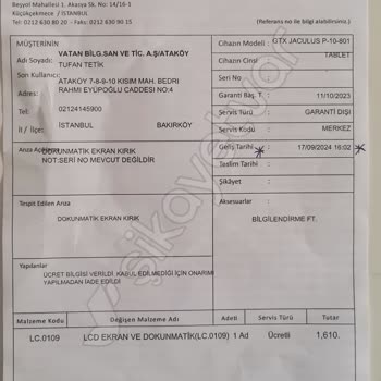 Vatan Bilgisayar'da Ciddiyetsizlik Ve Mağduriyet