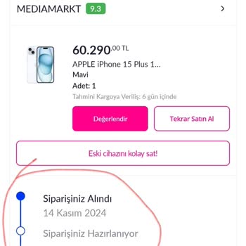 İphone Siparişimde Yaşanan Teslimat Sorunu