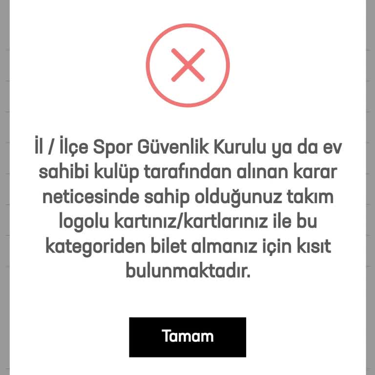 Passolig Kartı İle Bilet Alma Sorunu