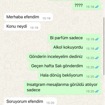 Parfümde Alkol Kokusu Ve İletişim Sorunları