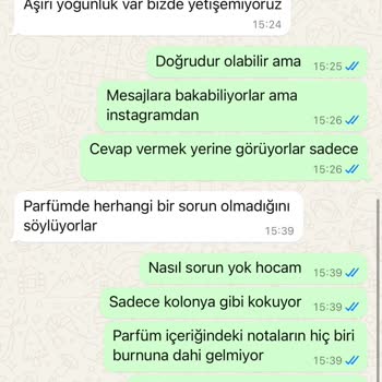Parfümde Alkol Kokusu Ve İletişim Sorunları