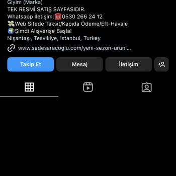 Instagram Butiğinden Sipariş Sorunu Ve İade Engeli