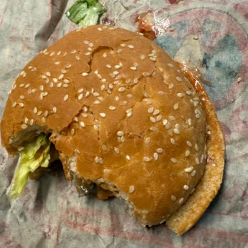 Burgerde Kurabiye Şoku