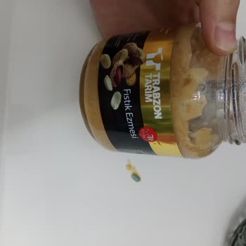 Trabzon Tarım Fıstık Ezmesinin İçinden Yabancı Cisim Çıktı